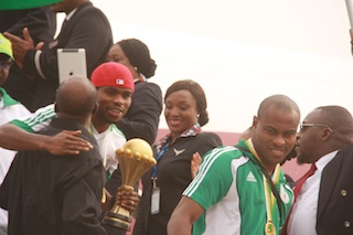 Enyeama, the acting captain and Yobo