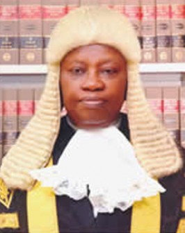 Chief Justice of Nigeria, CJN, Justice Mariam Mukhtar: Wields the axe