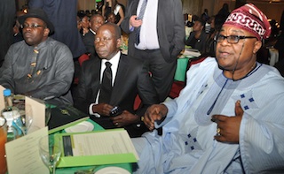 Nigerian governors there too- ex governor Akala, Adams Oshiomhole and Seriake Dickson