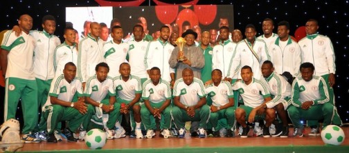 The Eagles and President jonathan