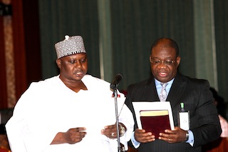 the new ministers, Turaki and Nebo