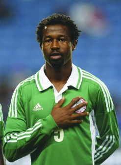 Nigeria's defender Ambrose Efe