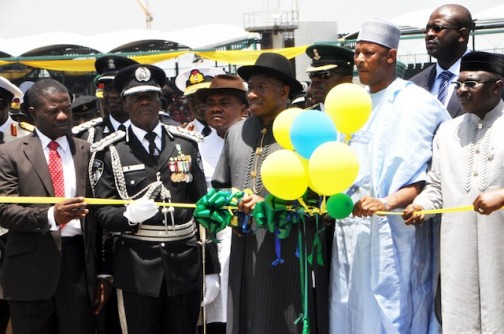 Jonathan at the launch of police helicopters