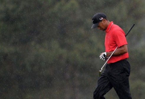Tiger Woods leaves Augusta without the green jacket