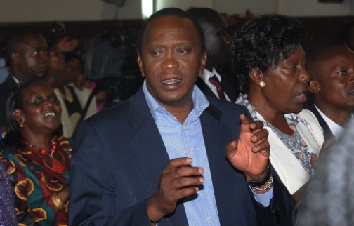 President Kenyatta: offers incentives against Eagles
