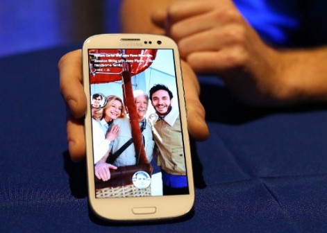 Phone with Facebook features