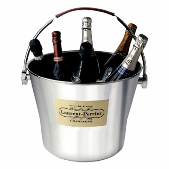 an ice bucket of Laurent-Perrier