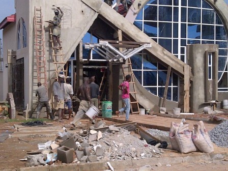 Achebe's final resting place in Ogidi. Photo: Jethro Ibileke/P.M.NEWS