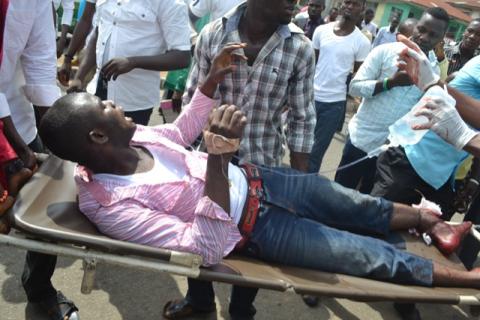 Ahmed Dayo: shot by the police in Ilorin, Monday