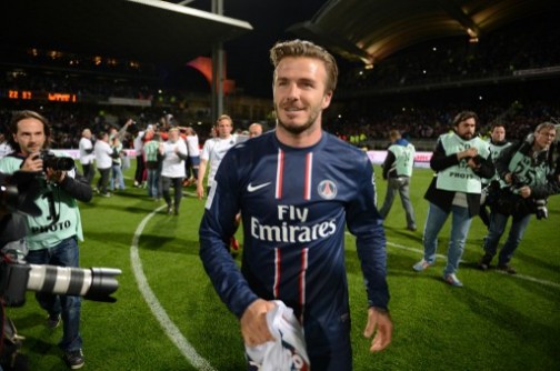 David Beckham: end of a career