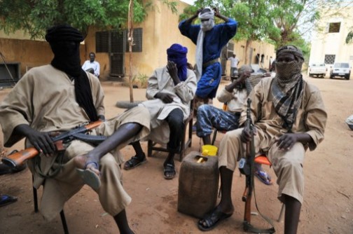 Fighters of the Islamist-Jihadists: terror strikes in Niger.