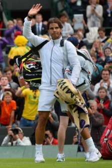 Nadal bids Wimbledon bye