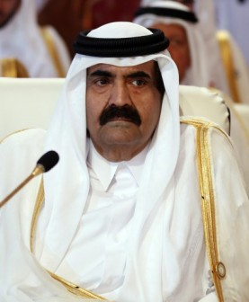 Qatar's Emir Hamad bin Khalifa al-Thani: abdicates for son