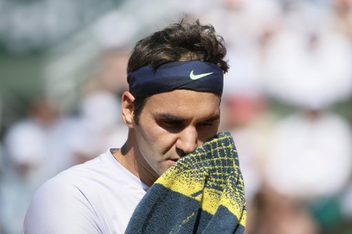 Roger Federer- stunned