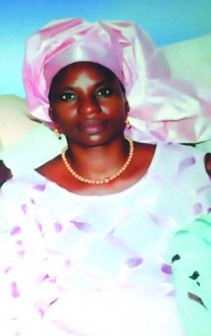 The victim's mother, Funke