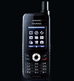 a thuraya phone- banned in Borno