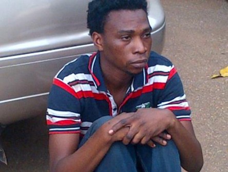 Another paraded suspect