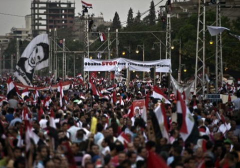 Protesters want Morsi to go
