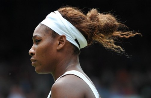 Serena Williams:knocked out by Sabine Lisicki