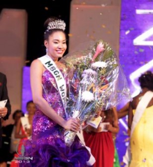 Winner MBGN 2013: Miss Bayelsa,  Anna Ebiere Banner