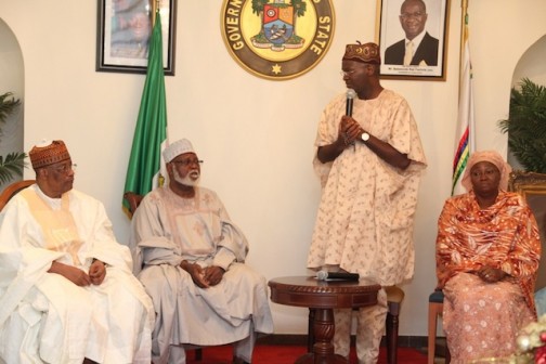 Fashola thanks his visitors, IBB and Abdulsalami Abubakar