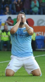 Man City's Alvaro Negredo disappointed