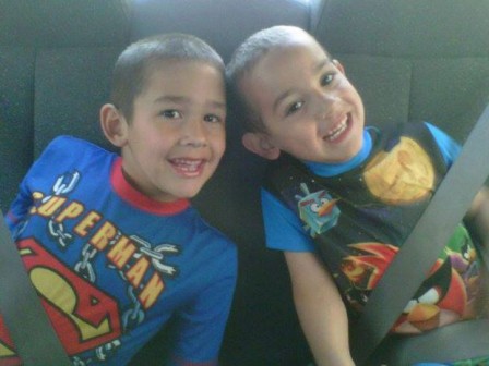 The boys killed: Noah Barthe and Connor Barthe