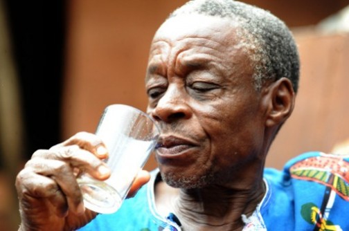 63 year old Ozioko takes his palm wine