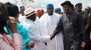 Jonathan meets Chief Afe Babalola, founder of the university