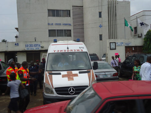 Lagos State Accident and Emergency vehicle