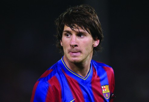 Messi: goal scoring  history for Barca