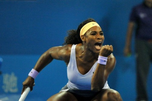 Serena Williams: storms into the China Open final