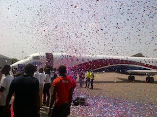 Arik Air new Bombardier plane