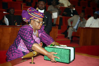Okonjo Iweala presents budget 2