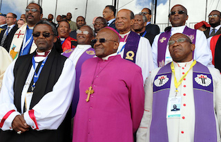 Desmond Tutu, (m) and other priests