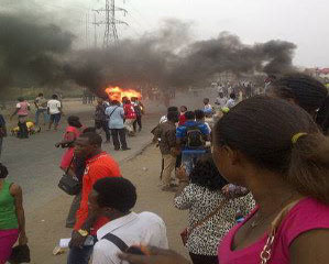 LASU students on the rampage1