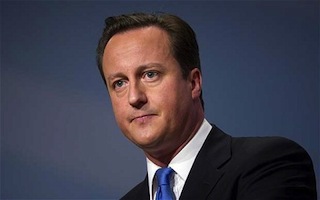 British Prime Minister, David Cameron 