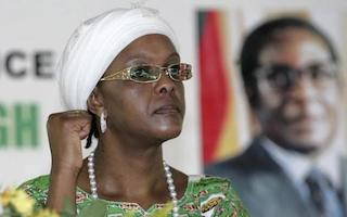 Grace Mugabe and Robert Mugabe