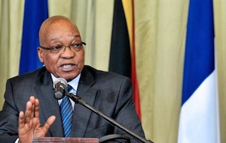 President Jacob Zuma of South Africa