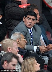 Maradona at Old Trafford