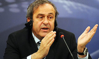 Michel Platini, UEFA President