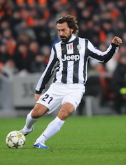 Andrea Pirlo of Juventus