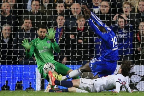 Demba Ba: the 87th minute strike saved Chelsea