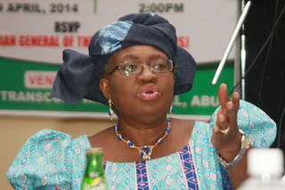 Dr Ngozi Okonjo Iweala, Minister of Finannce, during her address (2)