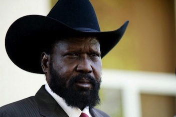 South Sudan president Salva Kiir
