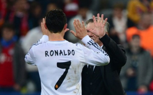 Give me ten- Ronaldo and Ancelloti in Munich