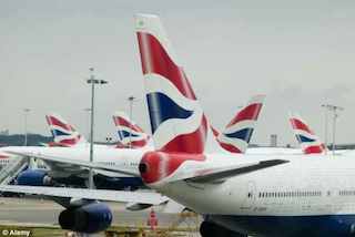 British Airways planes