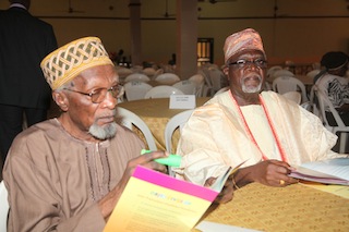 Ebenezer B. Osoba (L) and Segun Osoba