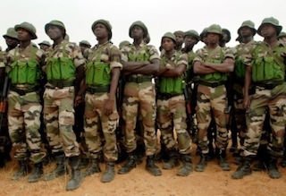 Nigerian soldiers