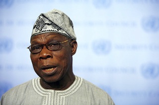 Olusegun Obasanjo, former  president of Nigeria